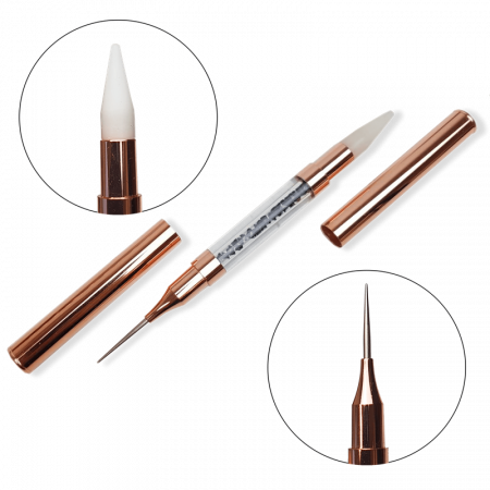 Steinchen Tool, doppelseitiges - Nail Art Needle & Steine-Picker