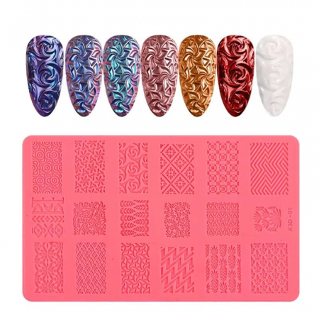 Silicone Stamping 3D Nail Art Mold