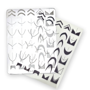 Stamping Plate French with Guides 21